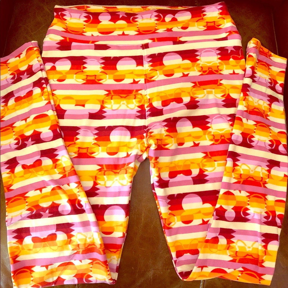 Bright Lularoe Disney Leggings!